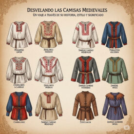 svelare la camicia medievale un viaggio attraverso la sua storia stile e significato 275x275 - Orecchini medievali: storia, materiali e simboli che raccontano il Medioevo