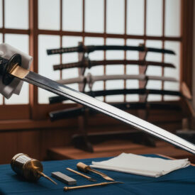 L'arsenale del silenzio: le armi segrete del ninja nell'era Sengoku il cammino del guerriero e la tua katana guida definitiva per la pulizia e il restauro dellacciaio leggendario 275x275 - L'arsenale del silenzio: le armi segrete del ninja nell'era Sengoku